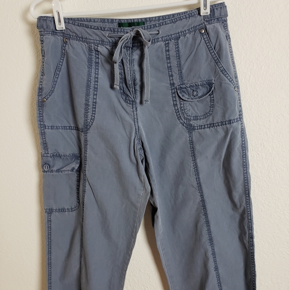 Lemongrass Denim Color Capris